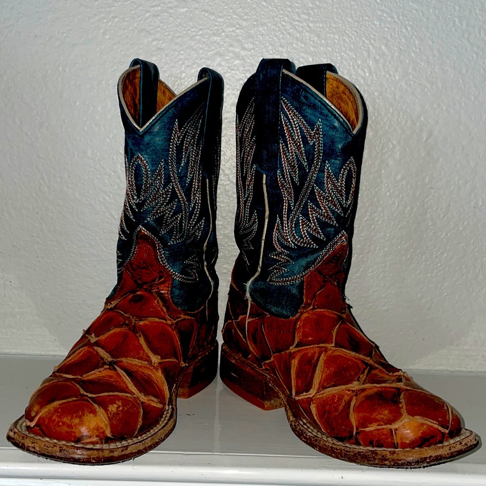 ANDERSON BEAN BOYS COWBOY BOOTS
